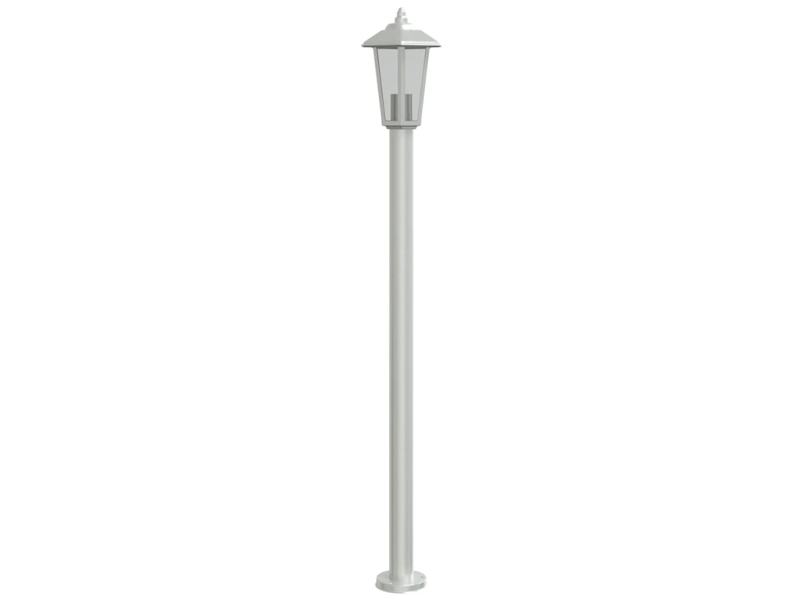 Outdoor Floor Lamp, Outdoor Floor Lamps Vidaxl Prateado Aço Inoxidável (120 Cm)