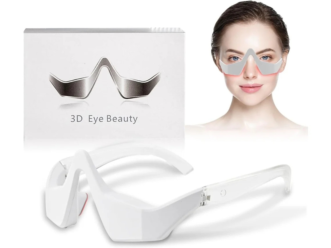Massageador Ocular 3d Dispositivo De Beleza Avançado Para Redução De Olheiras Inchaço E Rugas Óculos Para Relaxamento E Máquina Aprimorada Yizhood