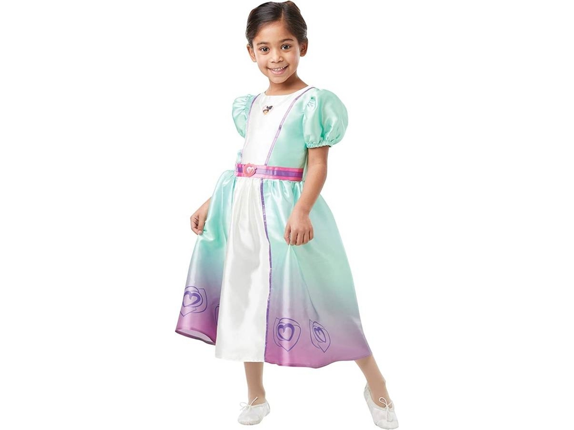 Fato de Menina RUBIES Princesa (Tam: 5-7 anos)