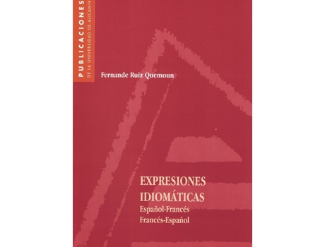 Livro Expresiones Idiomaticas de F.E. Ruiz (Espanhol)