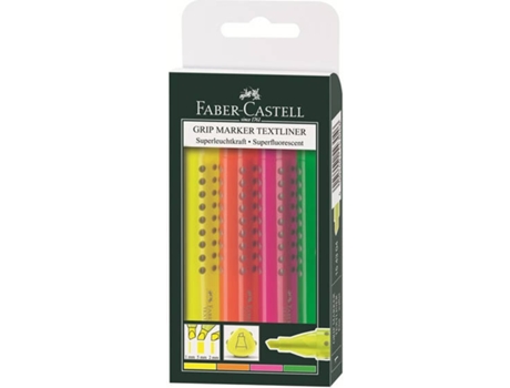 Faber-Castell - Marcadores Fluorescentes x4