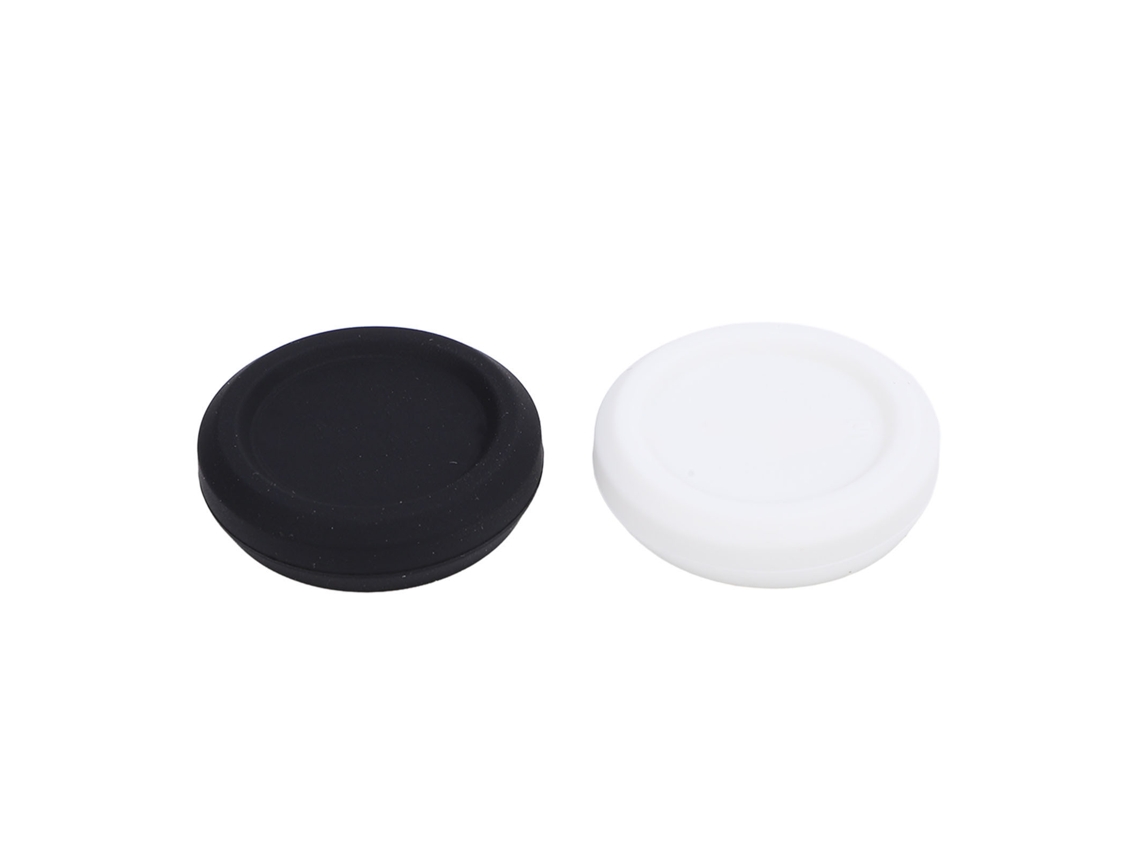 2 Peças Capa De Lente De Silicone Anti-arranhões Para Go 3s Protetor De Lente Cobertura Preta E Branca