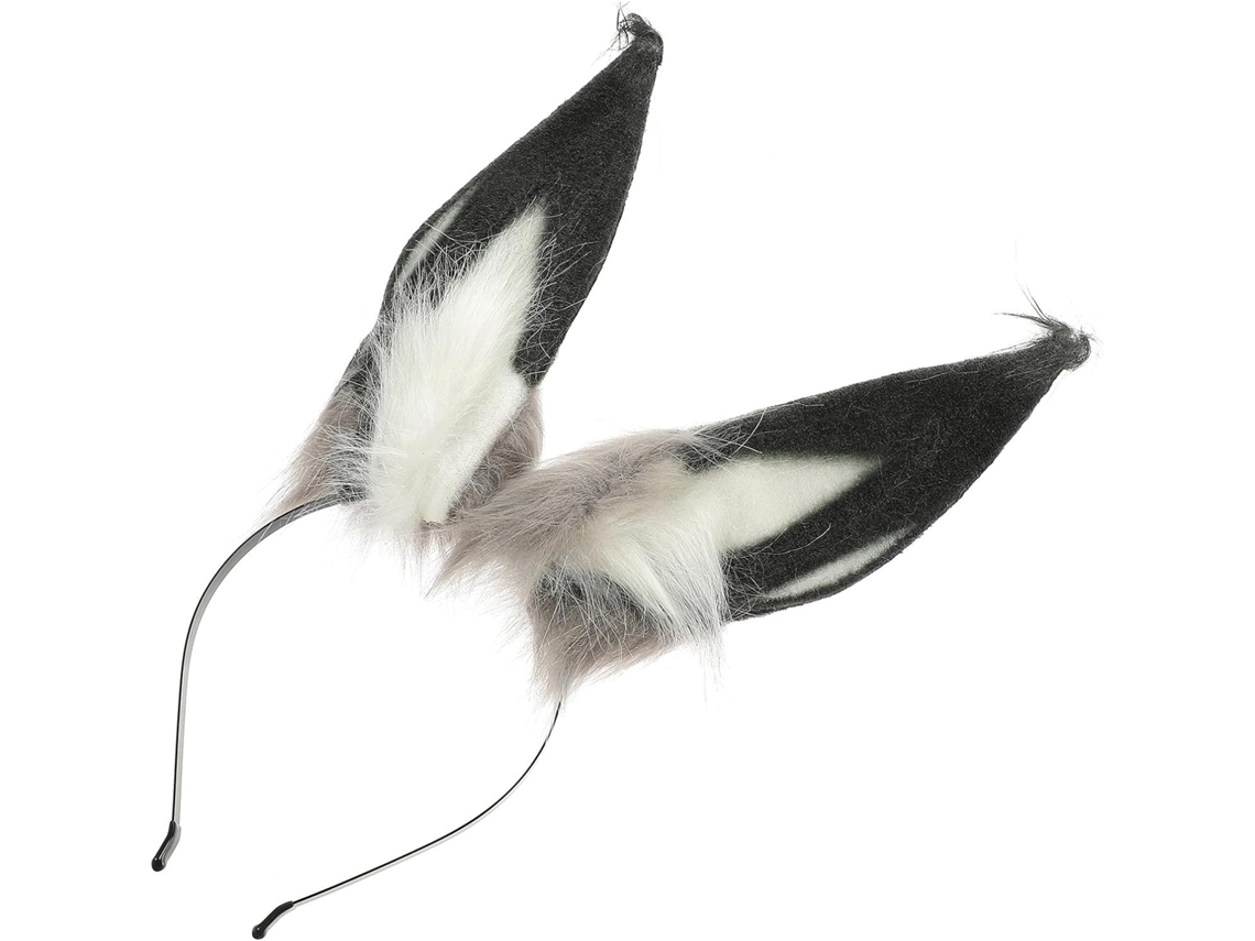 Tiara Decorativa Com Orelhas De Coelho De Pelúcia, Macia E Fofa.