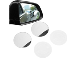 Espelhos retrovisores laterais de 2 peças para pontos cegos, acessórios para espelhos de carro.