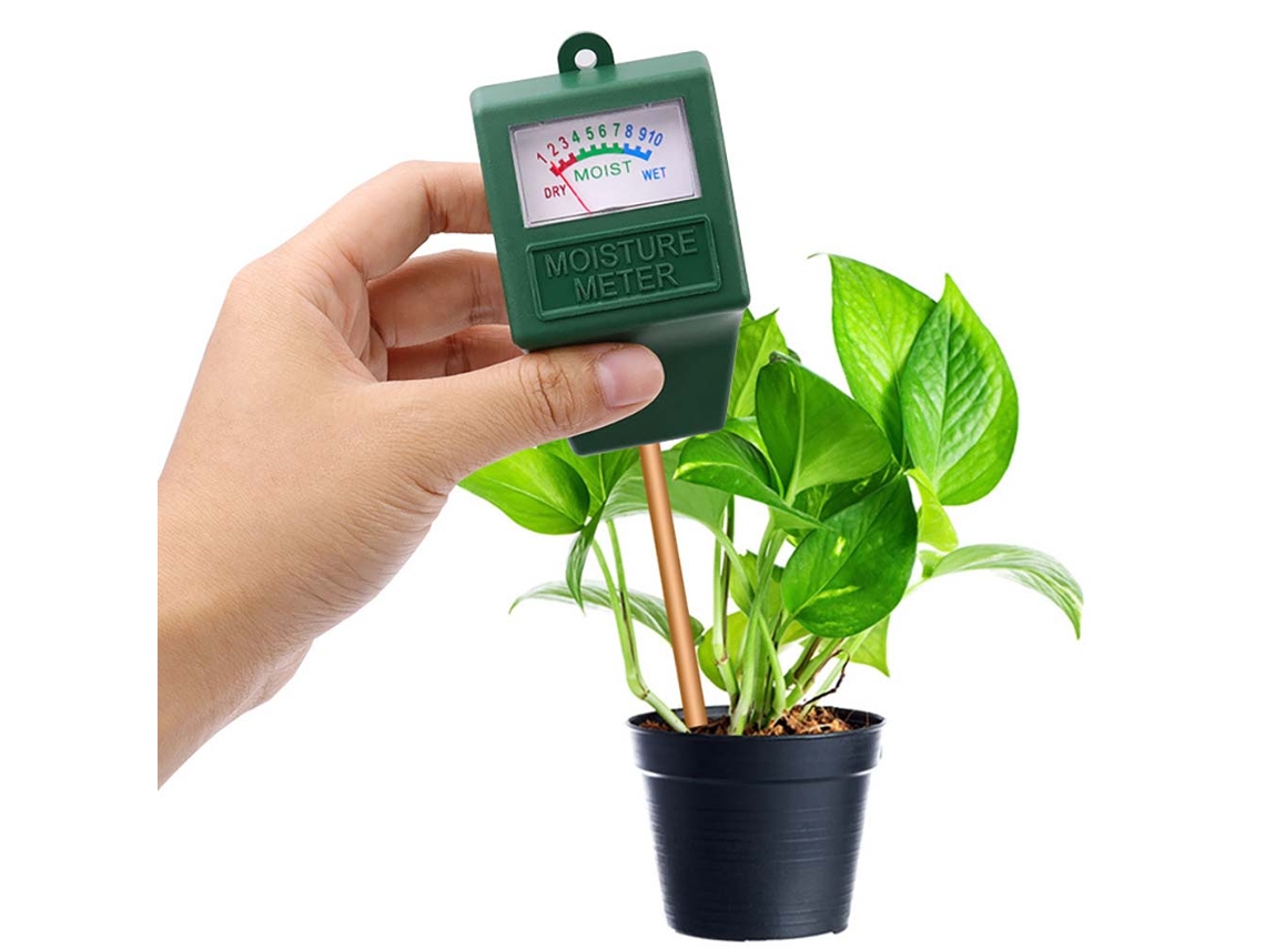 Medidor De Umidade Do Solo Para Jardim, Leituras Precisas Plantas E Flores. Aquaforge