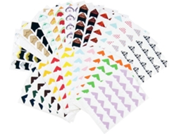 Lote De 50 Folhas De Autocolantes Para Moedas De Fotos - Coloridas - Para Loisirs Créatifs - Para Scrapbooking