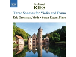 CD Grossman,Eric/Kagan,Susan - Drei Sonaten für Violine und Klavier (1CD)
