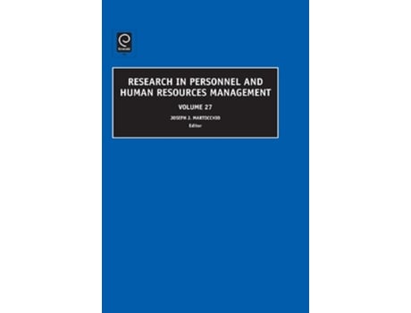 Livro Research in Personnel and Human Resources Management de JJ Matocchio G Ferris (Inglês - Capa Dura)