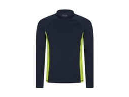 Lurelia Rash Guard Manga Longa Masculino Xs Amarelo Proteção Solar