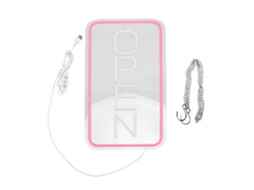 Sinal Led Neon Aberto Com Usb Ajustável