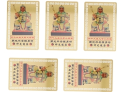 Conjunto De 6 Amuletos Chineses Tai Sui, Símbolo Do Cavalo, Ano Do Cavalo, Proteção E Bênçãos. Amuletos Tradicionais De Gokoco