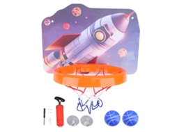 Primerox aro de Basquete Infantil Indoor Suspenso Ajustável com Quadro e Bola para Crianças Style B