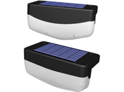 Luzes Solares Impermeáveis Para Escadas Externas, Terraços E Jardins. Fácil Instalação. Gokoco