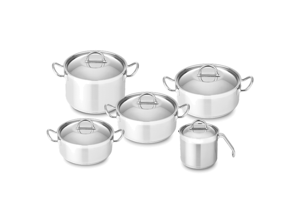 Conjunto Silampos 5 Peças Nautilus - 632125590556 Silampos