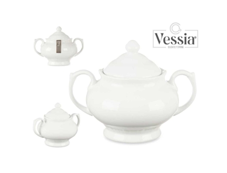 Azucarero porcelana asas 450 ml