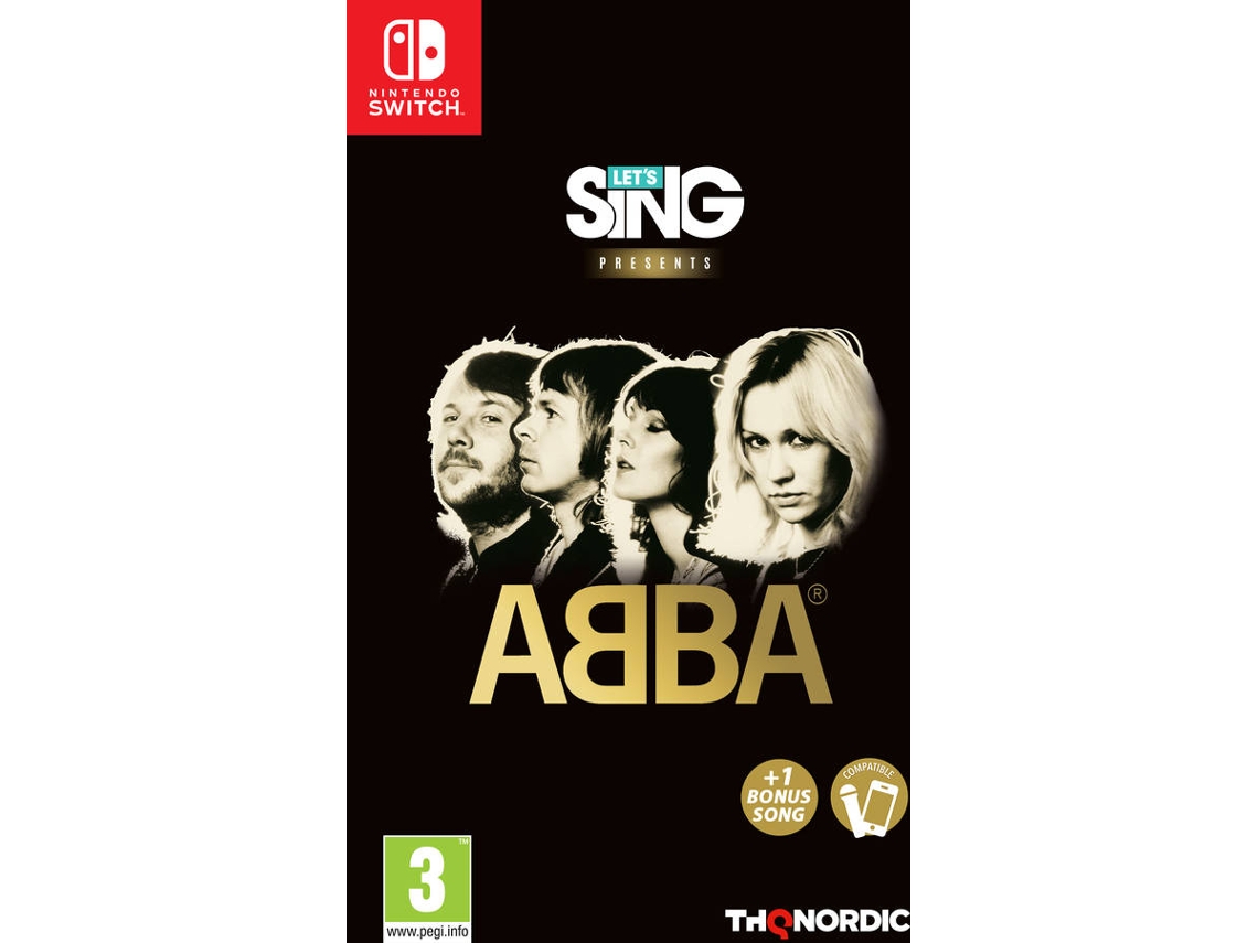 Pré-venda Jogo Nintendo Switch 2 Lets Sing 2027 - ABBA