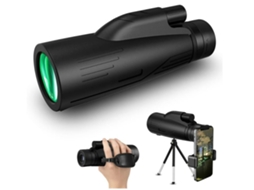 Novo Telescópio Monóculo 2023 12x50 Para Adultos Monóculos De Alta Potência Com Adaptador Para Smartphone E Tripé De Metal Bak4 Prism Monocu
