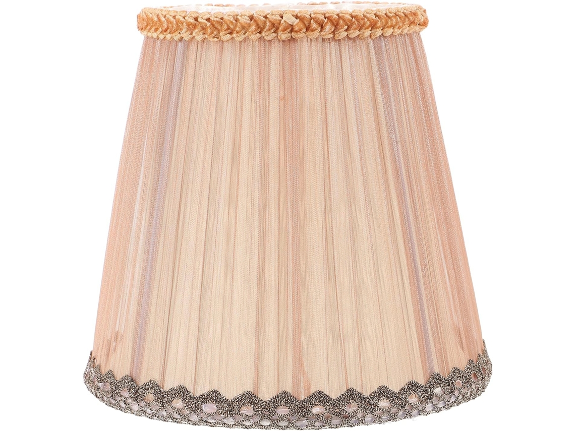 Conjunto De 2 Abajures De Tecido Pequenos Com Clip Para Luminárias De Parede E Pendentes, Capa Decorativa Simples Para Lâmpada