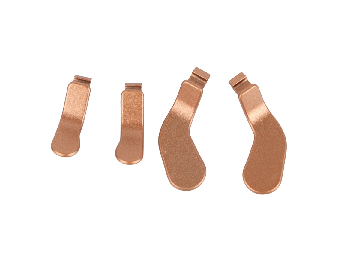 4pcs Paletas Aço Inox Controle Xbox One Elite Série 2 1797ouro