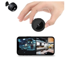 Mini Câmeras Espiãs Ocultas Wifi Sem Fio com Visão Noturna e Detecção de Movimento Segurança Doméstica Câmera Babá Interna/externa para Animais USHION