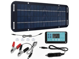 Kit De Painel Solar De 12 V Com Porta Usb Para Carregar Baterias Externas Olysi Shop