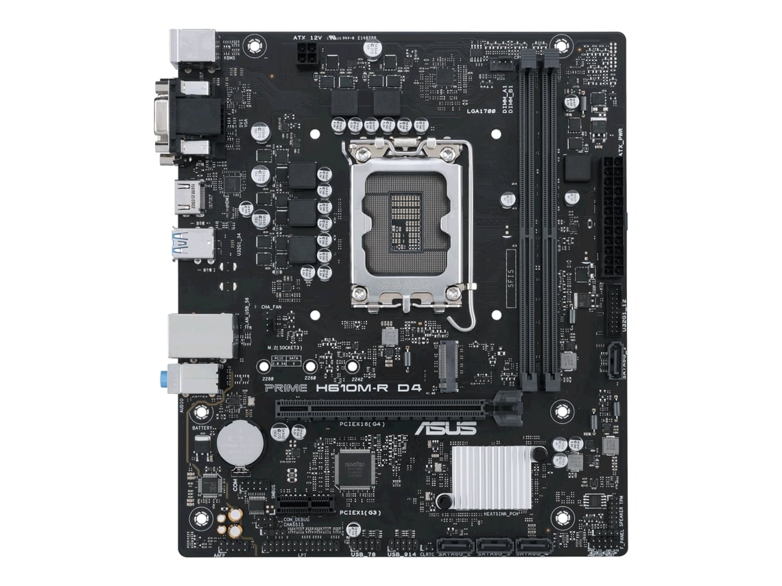 Motherboard ASUS (LGA 1700 - Intel H610)