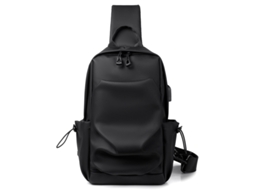 (preto) Bolsa De Peito Masculina, Bolsa De Ombro, Multifuncional, Casual