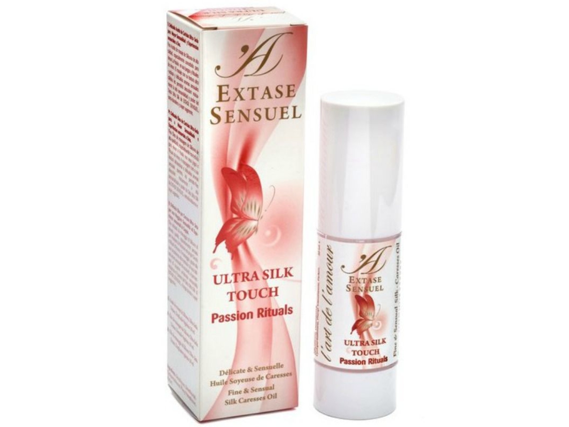EXTASE SENSUAL Óleo de Massagem Ultra Silk Touch Rituais de Paixo