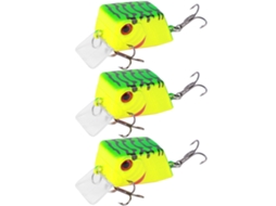 Lure (simulated Bait Rock Fishing Lure) Square Mini Rock Fatty Hook Lure Fake Bait Fish Fake Bait (3 Pieces Per Sale) 1