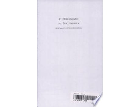 Livro O PERSONAGEM NA PSICOTERAPIA de CALVENTE, CARLOS (Português do Brasil)