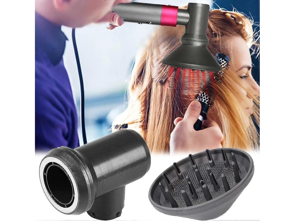 Difusor E Adaptador Para Secador De Cabelo Dyson Airwrap Styler. Compatível Com Secador De Cabelo Airwrap Styler E Dyson (1 Difusor E 1 Adaptador).