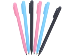 Canetas Stylus Para Tablets De Desenho Lcd De 5,5 Polegadas, Conjunto De 6 Unidades, Design Para Pendurar