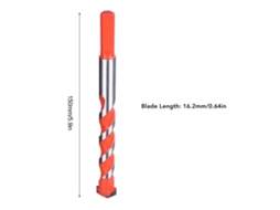 Conjunto De 5 Brocas Laxiscreed Com Ponta Triangular E Corpo Em Carbeto De Alta Durabilidade