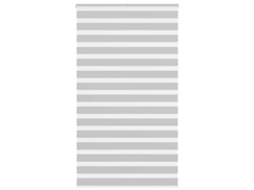 Zebra Blind, Zebra Blinds Vidaxl Cinzeto Poliéster (125 X 200 Cm)