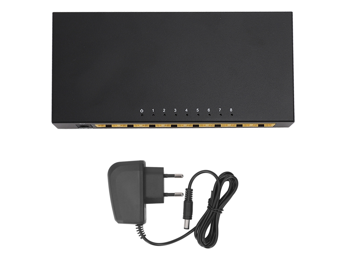Switch 8 Portas 10/100 Mbps LAXISCREED