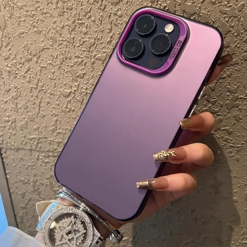 (roxo, Iphone 16) Capa De Celular Luxuosa Em Cor Sólida Para Iphone, Capa Protetora À Prova De Choque.