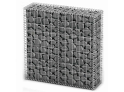 Gabion Basket, Gabion Baskets Vidaxl Prateado Aço (100 X 100 X 30 Cm)