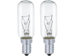 Lâmpada Flkwoh Para Coifa De Cozinha E14 40w 230v 2700k Branco Quente Regulável, Pacote Com 2 Dwdz Brilvibera