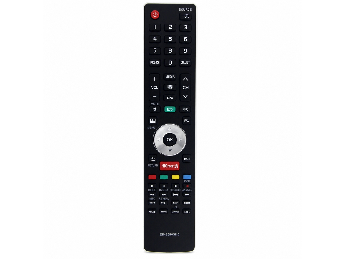 Comando À Distância Para Tv Compatível Com Hisense Er-33903hs