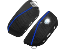 Qbuc 2 Peças De Capa Silicone Macio Para Chaveiro Bmw, Compatível Com Bmw Série 7ix I5 M60 X5 X7 X6 Ix I7 2024, 2023e