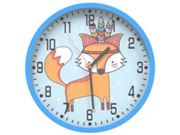 Wall Clock, Wall Clocks Vidaxl Azul Vidro (n/a)