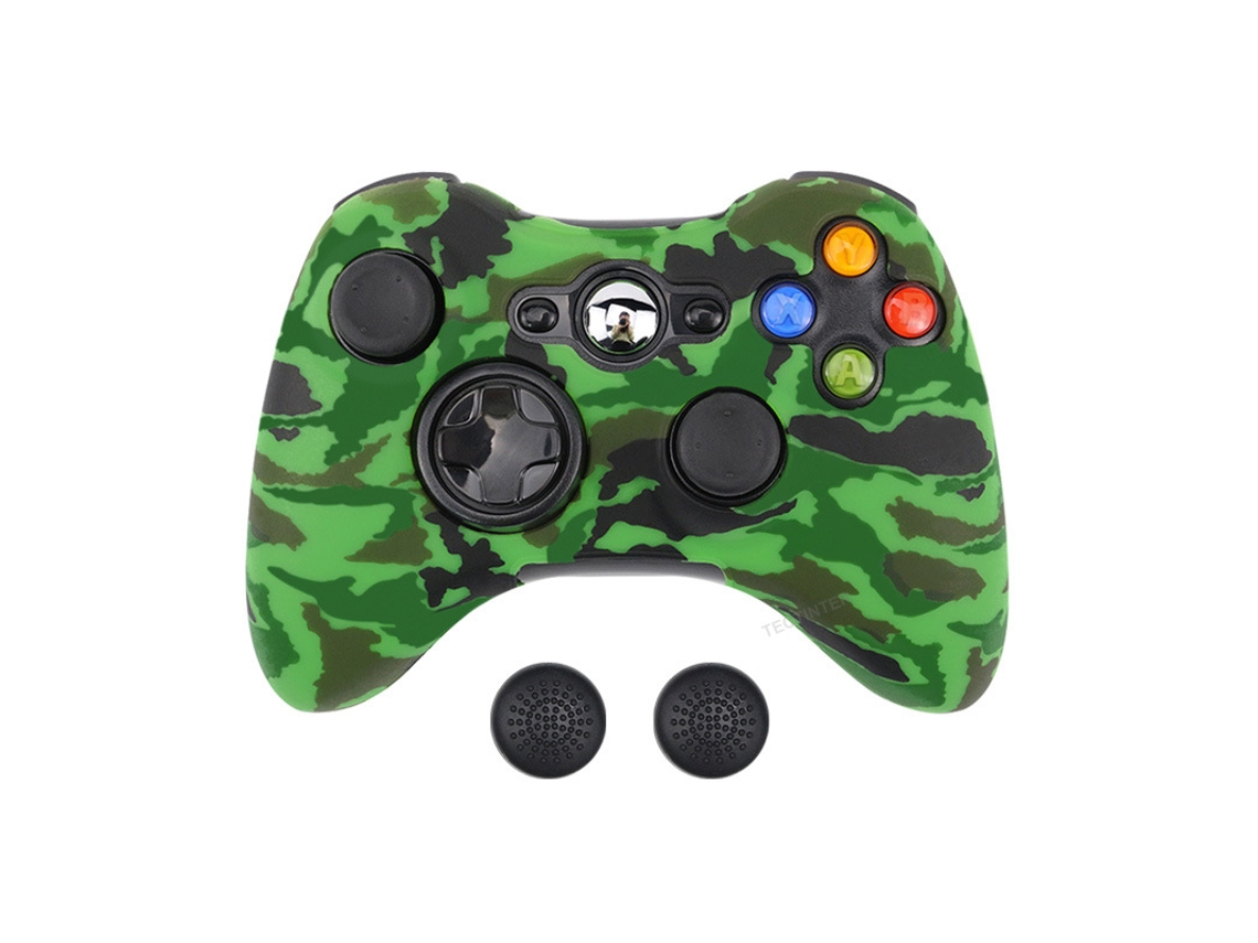 Capa Comando Para Xbox360, Capa Protetora De Silicone Antiderrapante Com Botão De Polegar Cuich