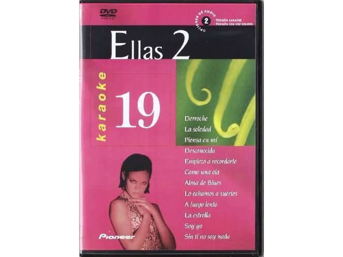 DVD Karaoke 19 Ellas 2 (Edição em Espanhol)