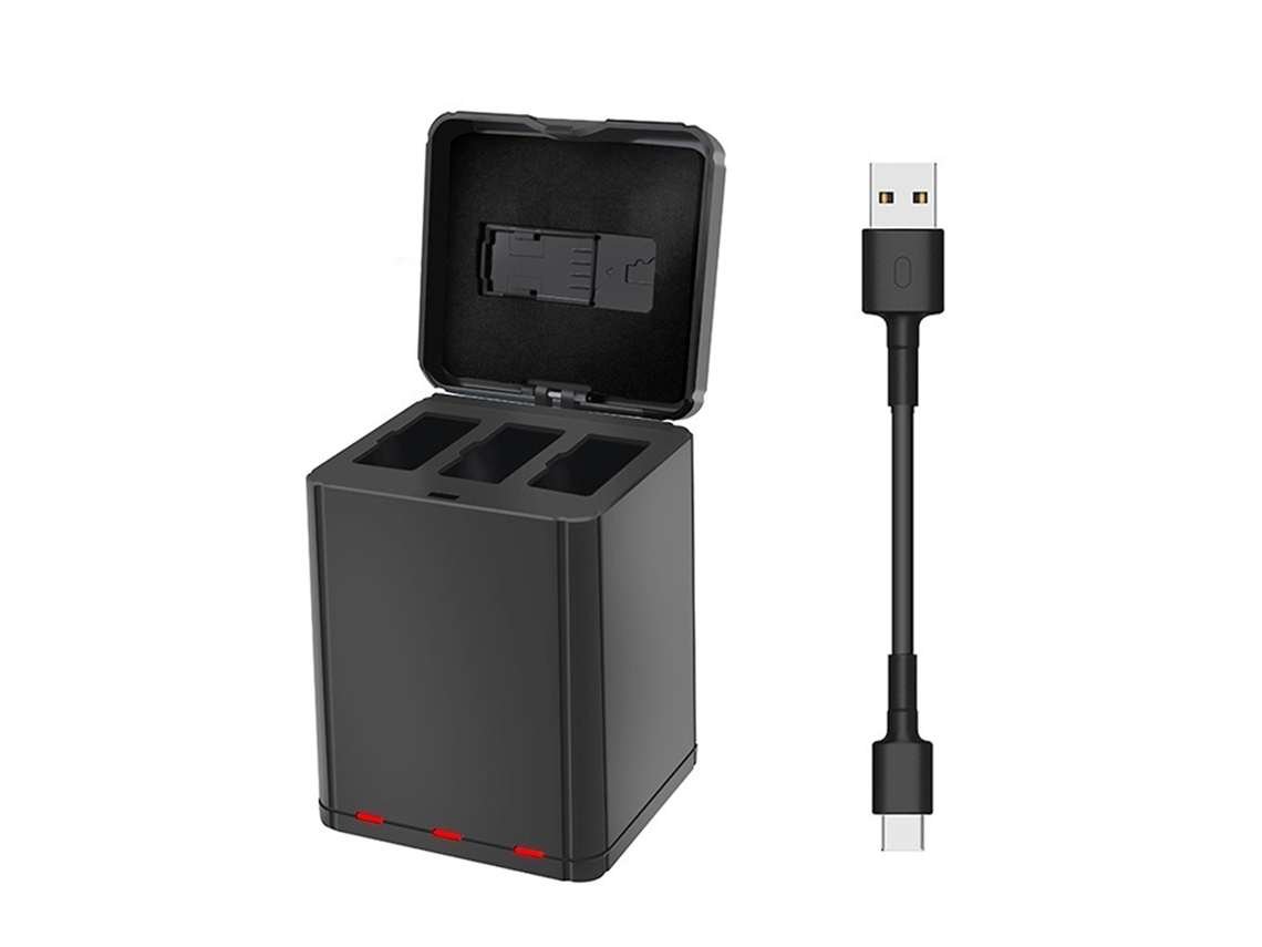 3 em 1 Carregador de Bateria Caixa de Carregamento Usb para Hub de Carregamento de Bateria Tello Drone ALLINLESS