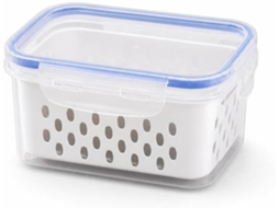 Cesto Para Alimentos, Plástico Pp, Próprio Para Micro Ondas E Geladeira, Com Tampa De Silicone, À Prova De Vazamentos
