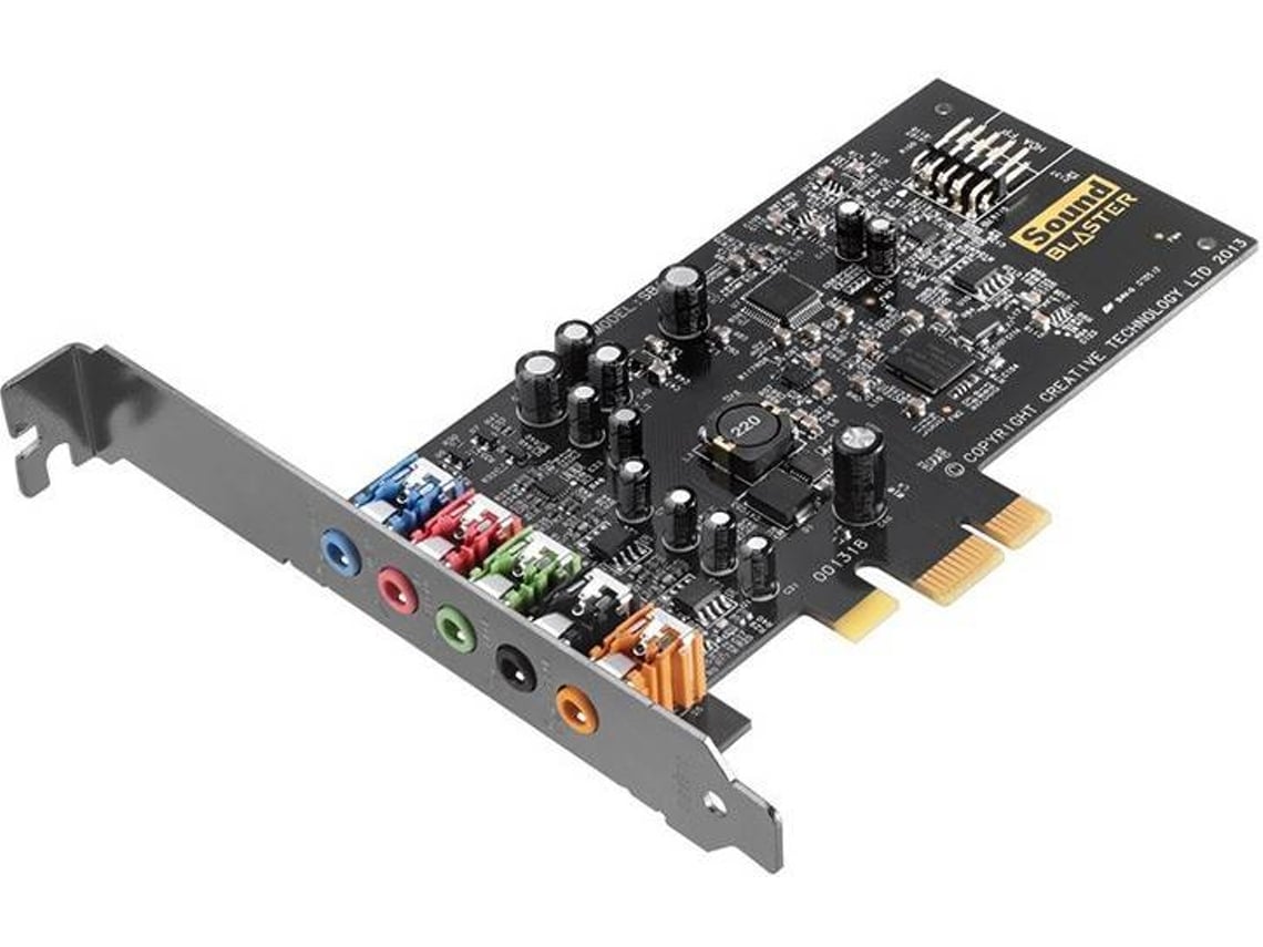 Placa de som CREATIVE SOUND BLASTER AUDIGY FX-PCI