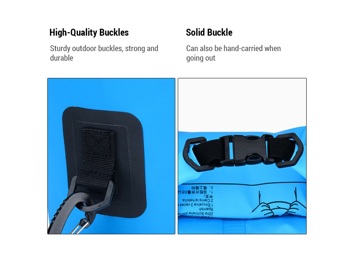 Mochila Seca Impermeável para Esportes Outdoor