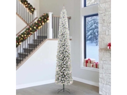 Vidaxl Árvore De Natal Artificial Verde 300 Cm Pvc E Aço E Plástico