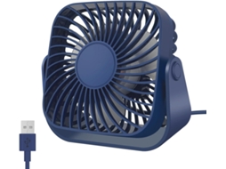 Ventilador De Mesa Usb Jsdoin, Pequeno, Para Resfriamento Pessoal, Com 3 Velocidades, Rotação De 360°, Vento Forte E Baixo Consumo De Energia