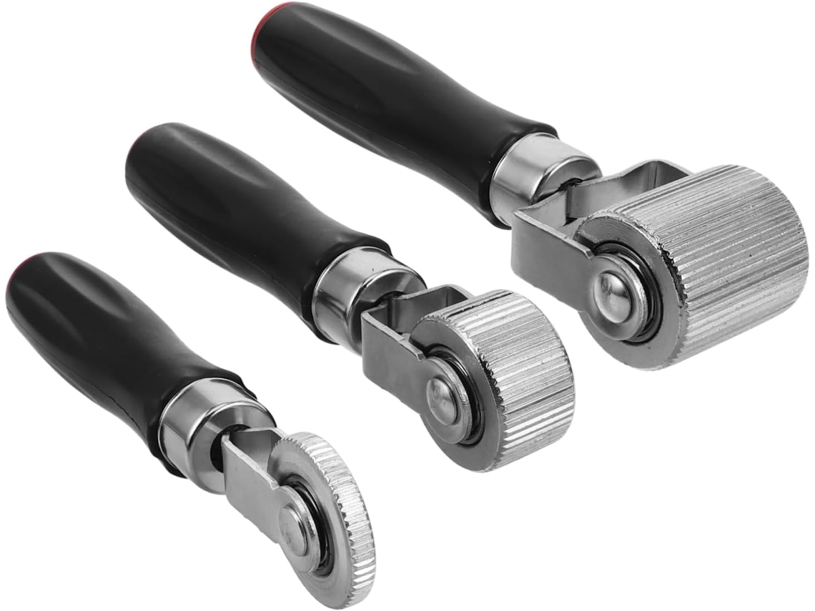 Kit De Ferramentas Reparo Pneus Carro Com 3 Peças E Cabo Plástico